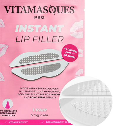 Microneedle Lip Plumping Patch