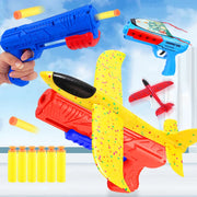 Flying Airplane With Shooting Gun